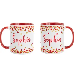 Confetti Name Mug