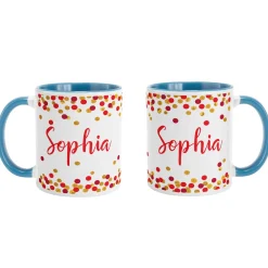 Confetti Name Mug