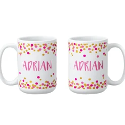 Confetti Name Mug