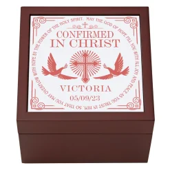 Confirmation Memories Tile Keepsake Box