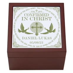 Confirmation Memories Tile Keepsake Box