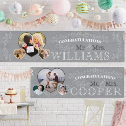 Congratulations Engagement Photo Banner