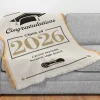 Congratulations Graduation Throw