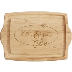 Connecting Hearts Cutting Board
