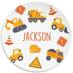 Construction Zone Plate