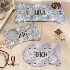 Cool Cats and Dogs Pet Feeding Mat