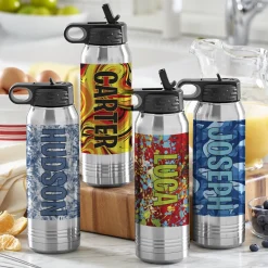 Cool Colors Stainless Steel Water Bottles