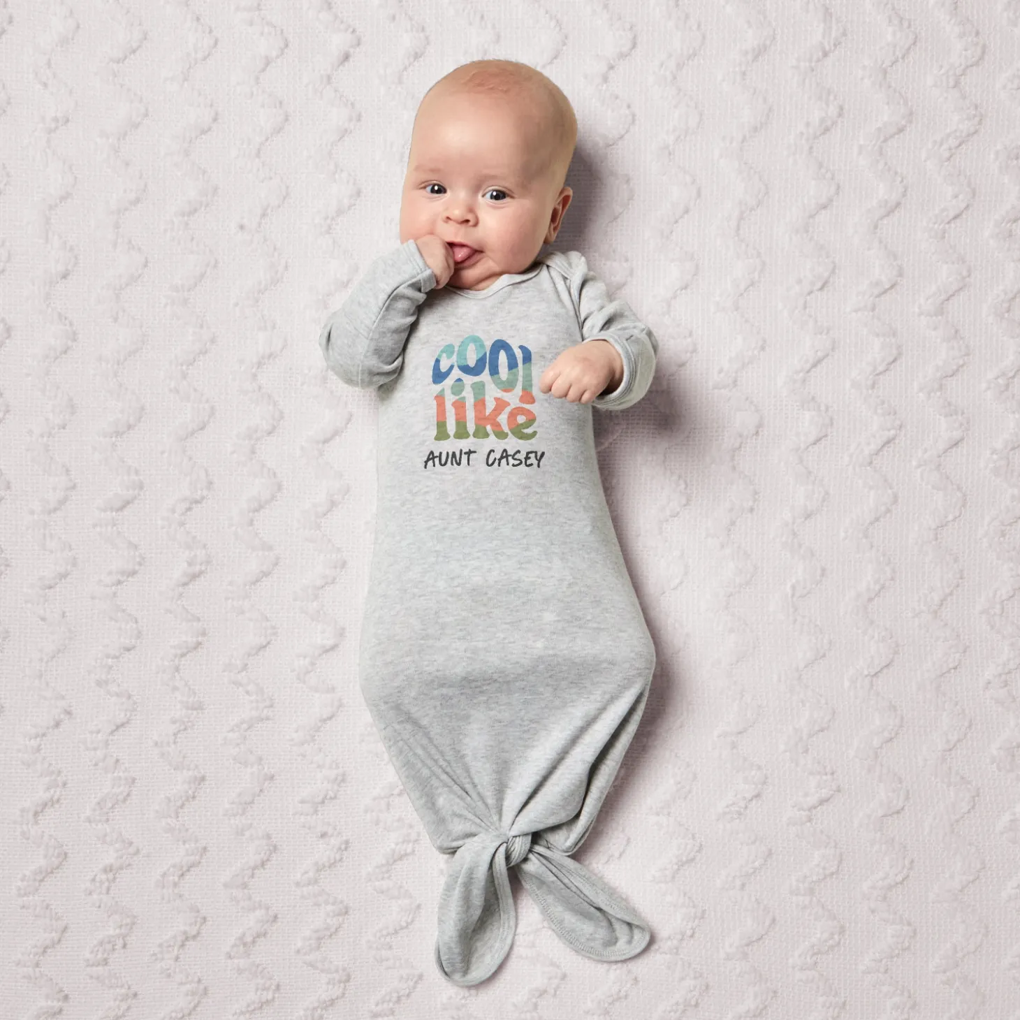Cool Like You Baby Knotted Gown