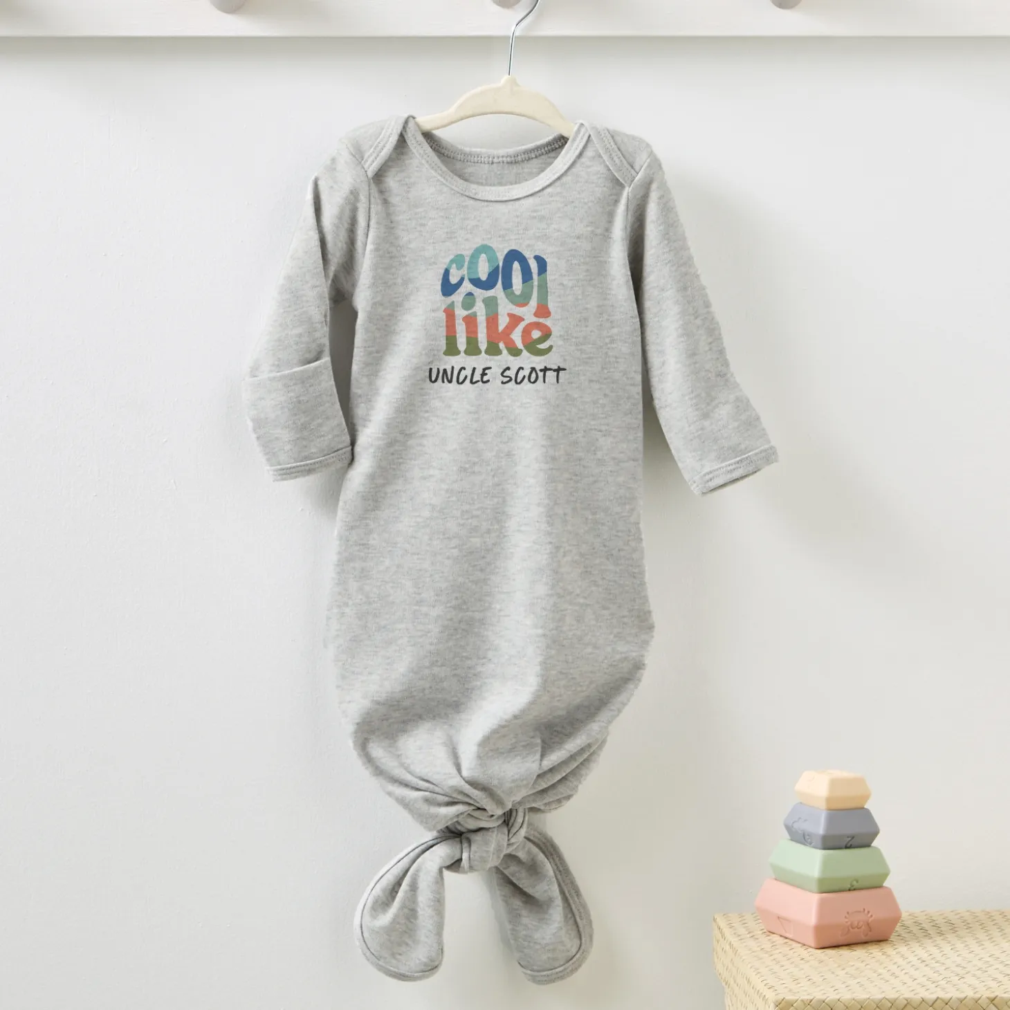 Cool Like You Baby Knotted Gown