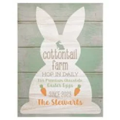 Cottontail Farm Wood Block