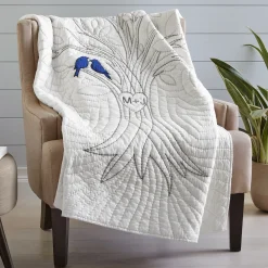 Couple's Quilted Throw