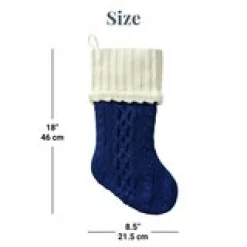 Cozy Cable Knit Personalized Stocking