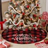Cozy Christmas Quilted Tree Skirt