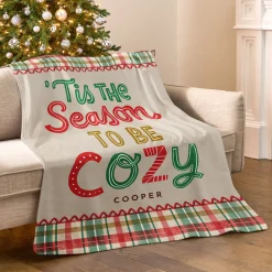 Cozy Season Plush Blanket