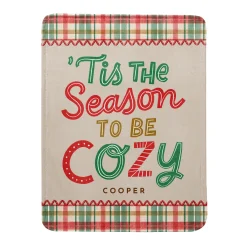 Cozy Season Plush Blanket
