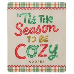 Cozy Season Plush Blanket