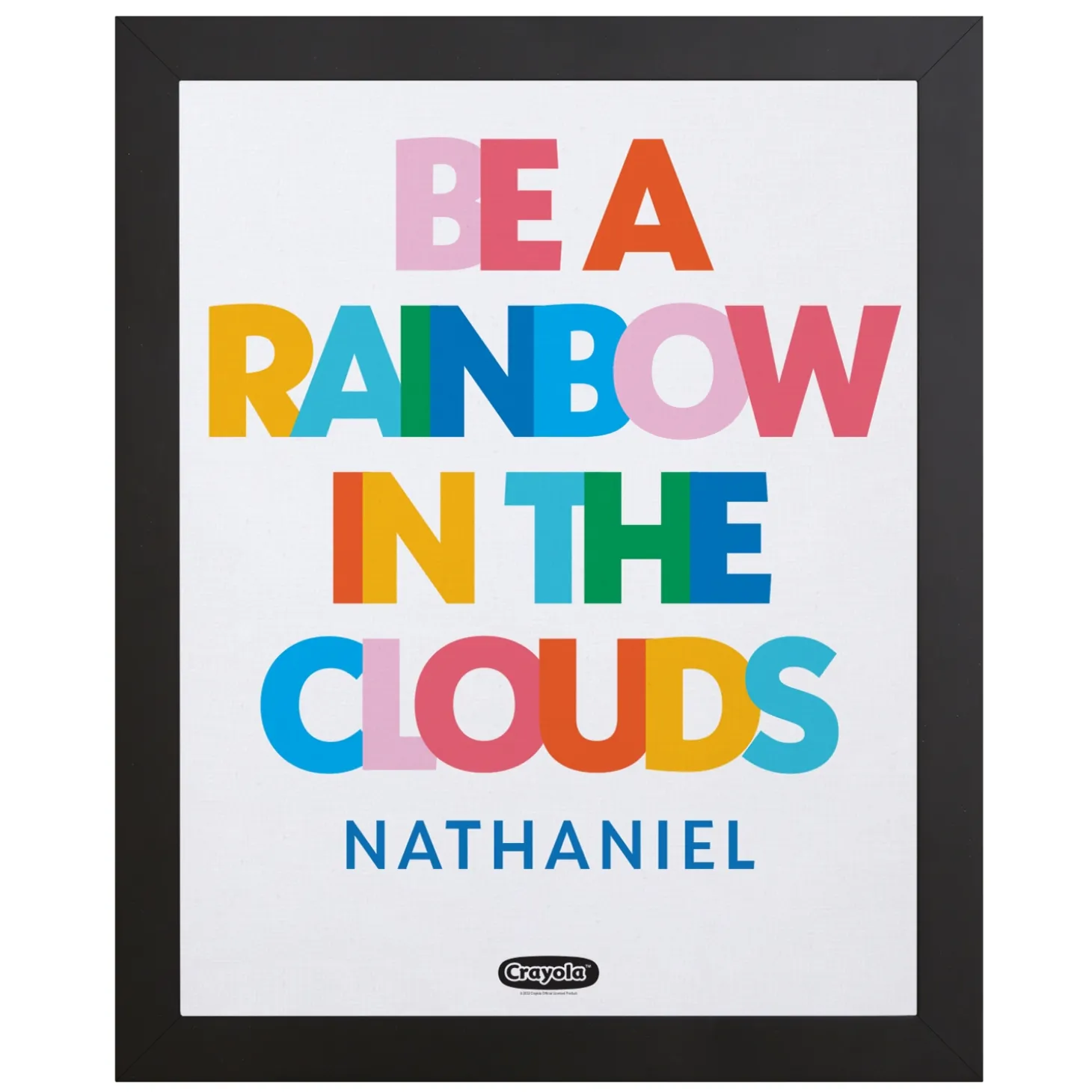 Crayola™ Be a Rainbow Wall Art