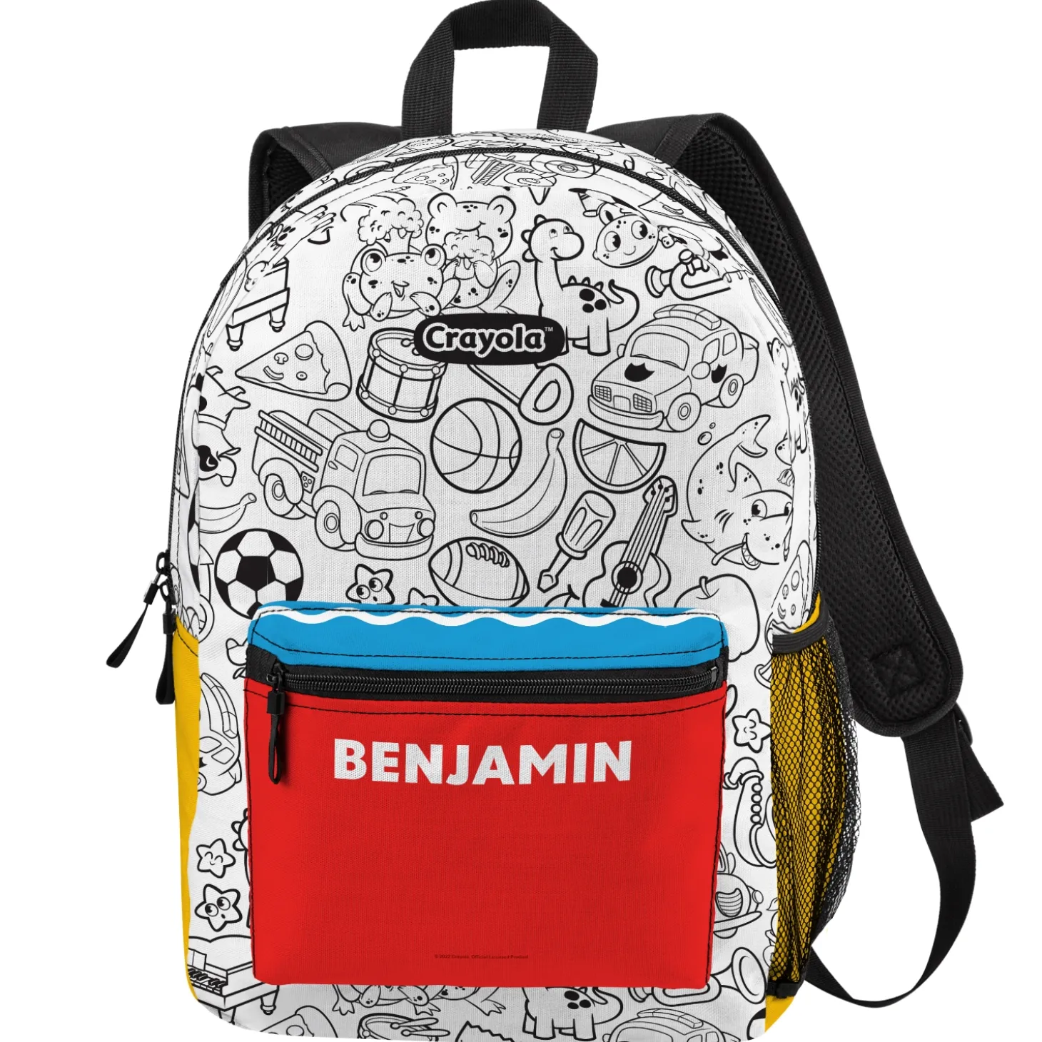 Crayola™ B&W Coloring Book Pattern Backpack