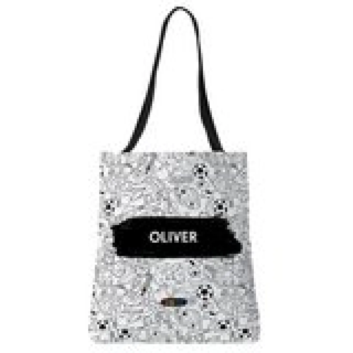 Crayola™ B&W Coloring Book Pattern Tote Bag