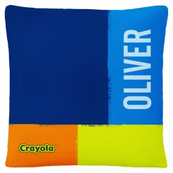 Crayola™ Colorblock Throw Pillow