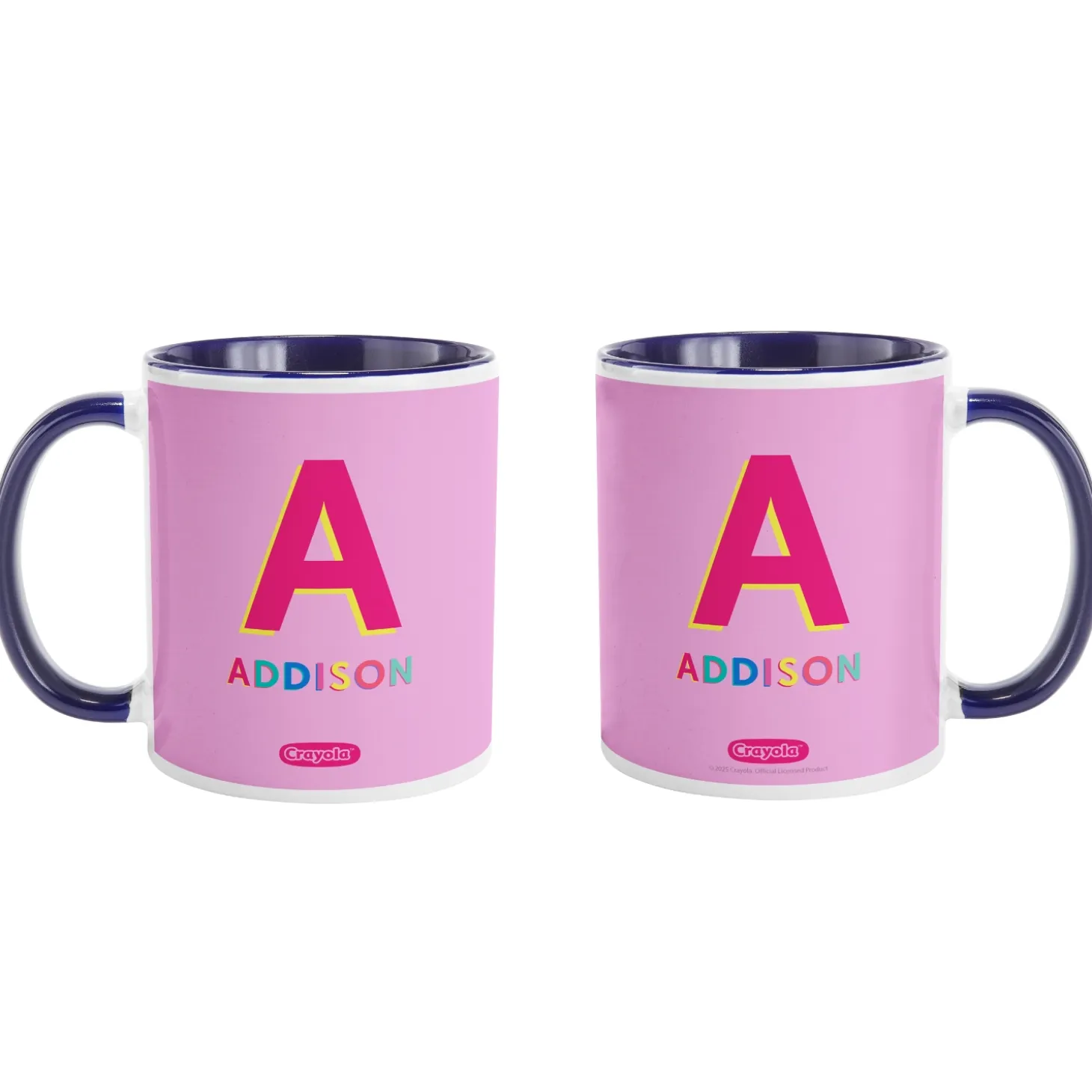 Crayola™ Colorful Initial and Name Mug