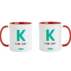 Crayola™ Colorful Initial and Name Mug