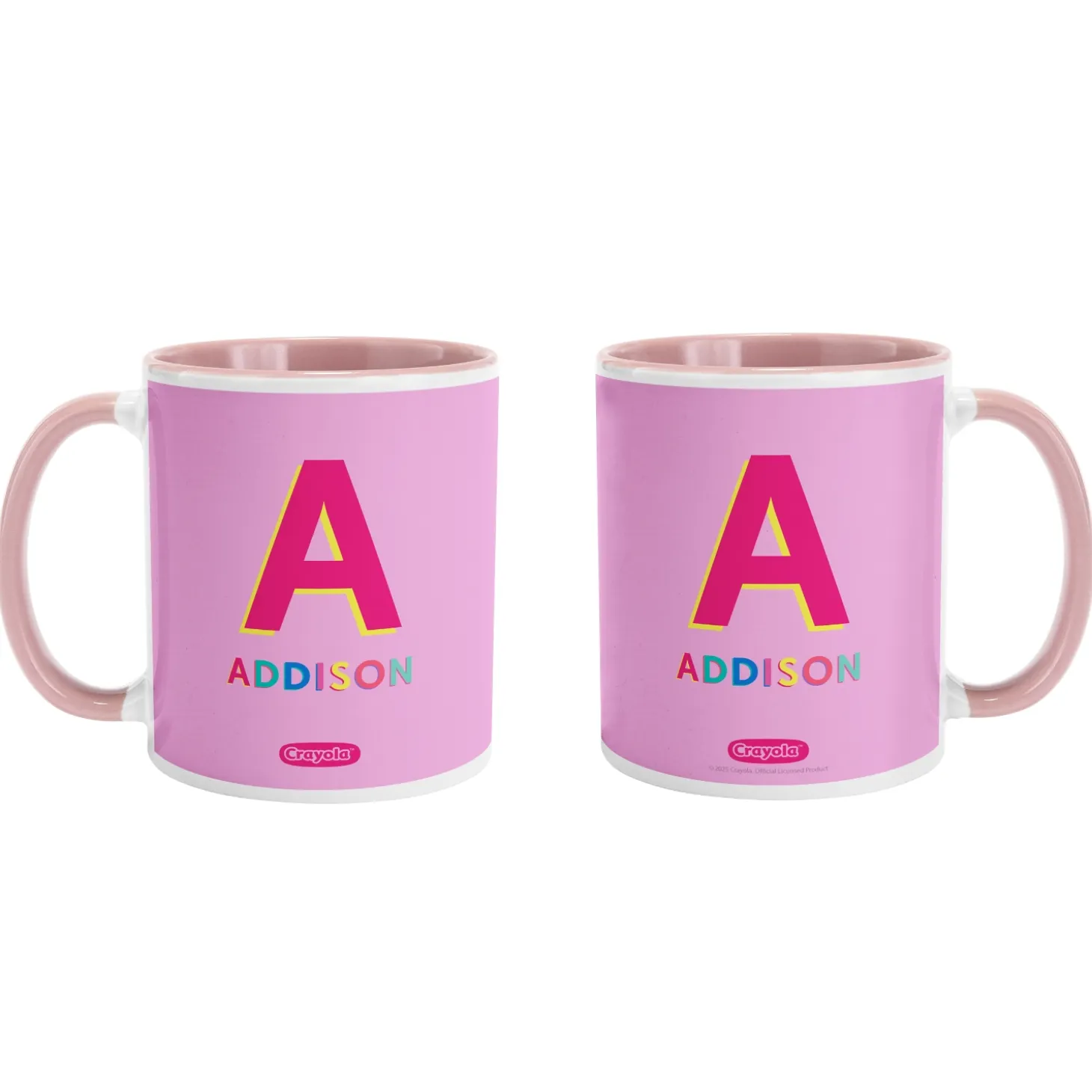 Crayola™ Colorful Initial and Name Mug