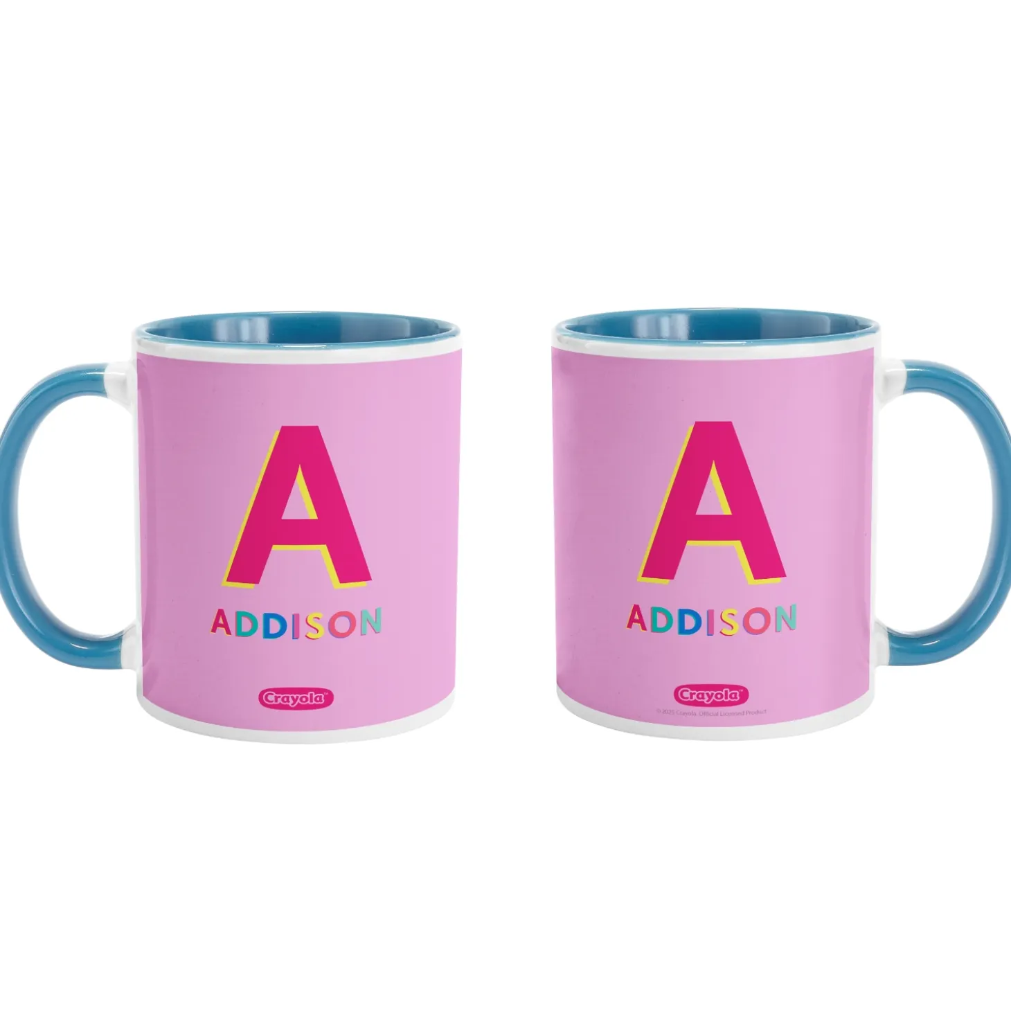 Crayola™ Colorful Initial and Name Mug