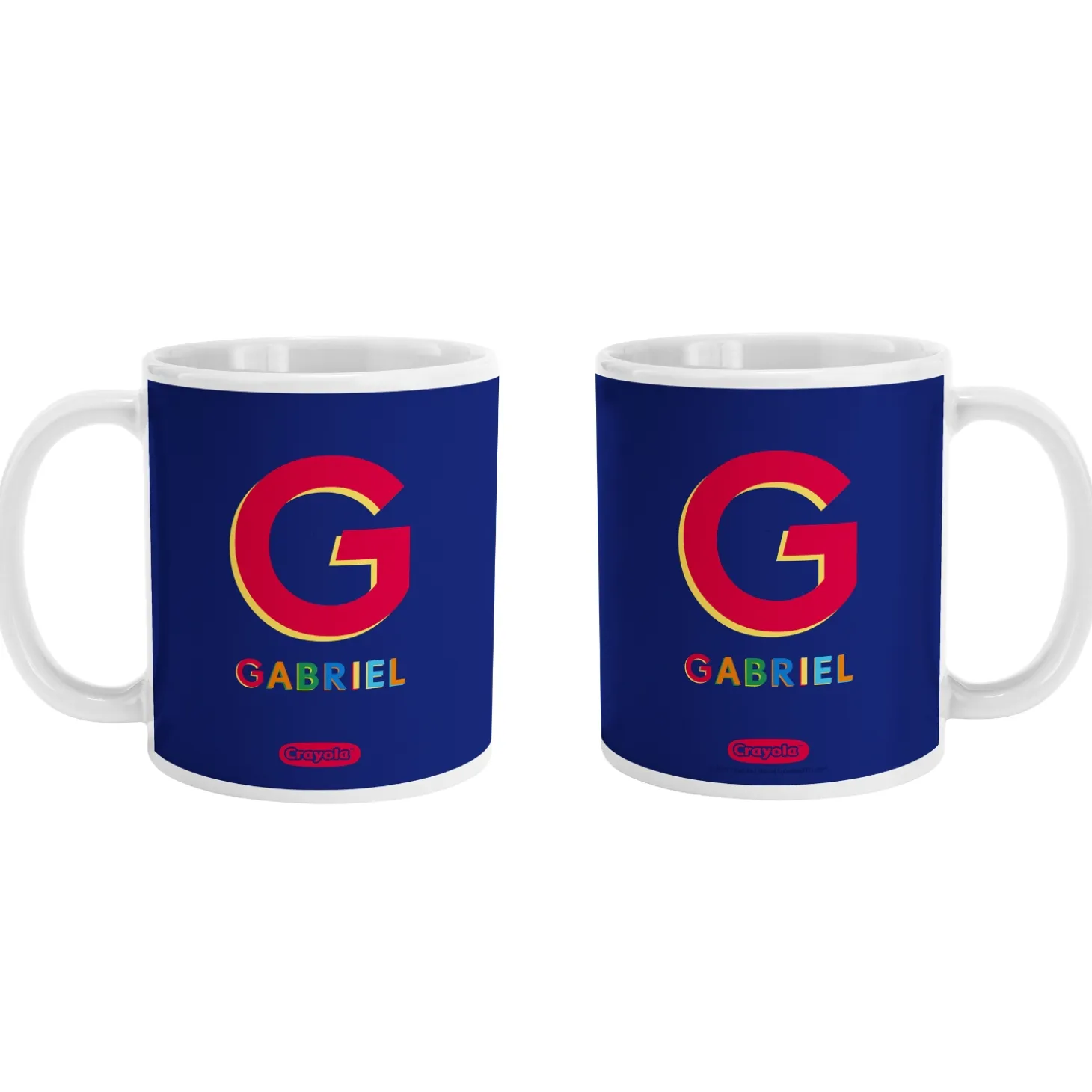 Crayola™ Colorful Initial and Name Mug