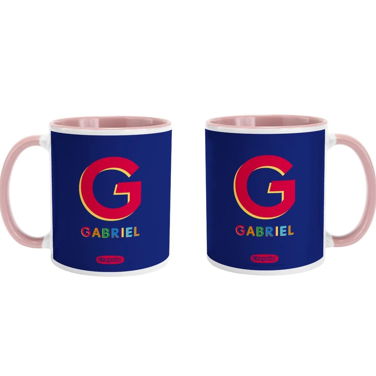 Crayola™ Colorful Initial and Name Mug