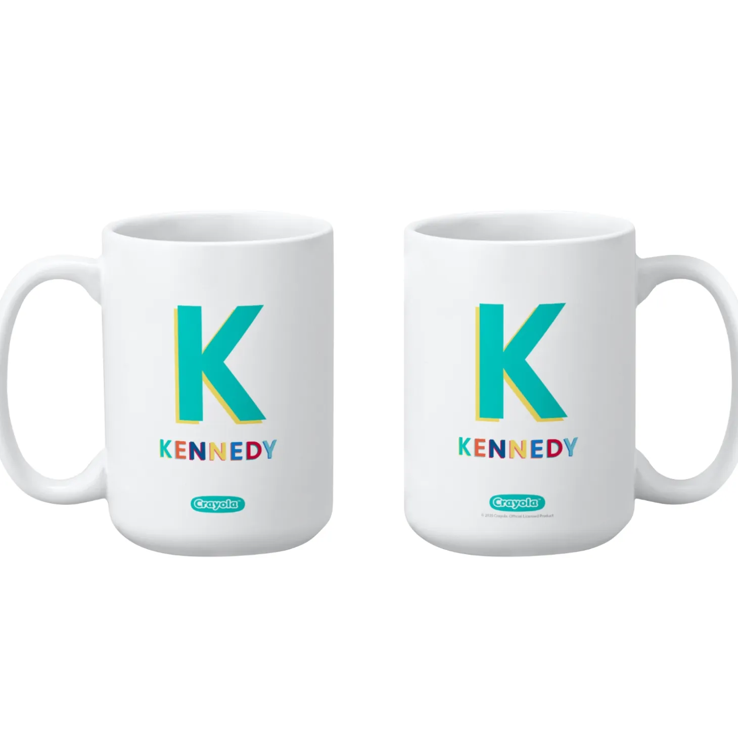 Crayola™ Colorful Initial and Name Mug