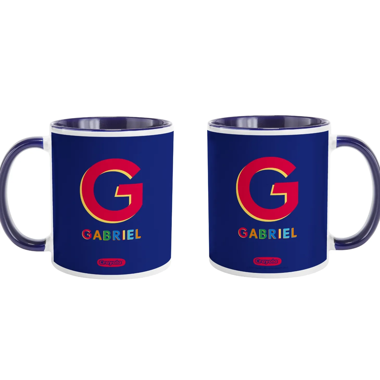 Crayola™ Colorful Initial and Name Mug