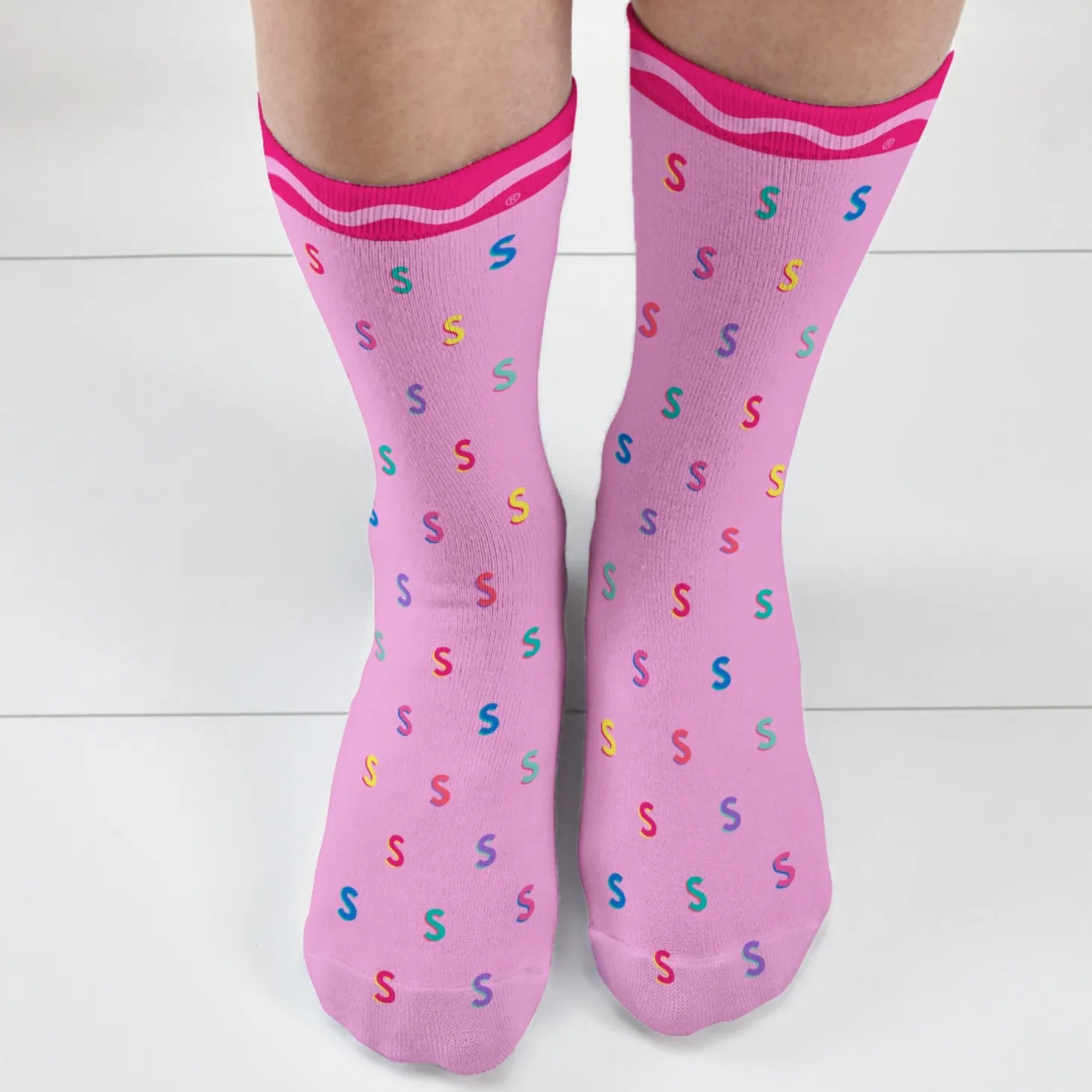 Crayola™ Colorful Initial Socks