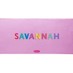 Crayola™ Colorful Name Beach Towel
