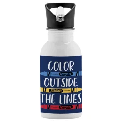 Crayola™ Color Outside the Lines Water Bottle