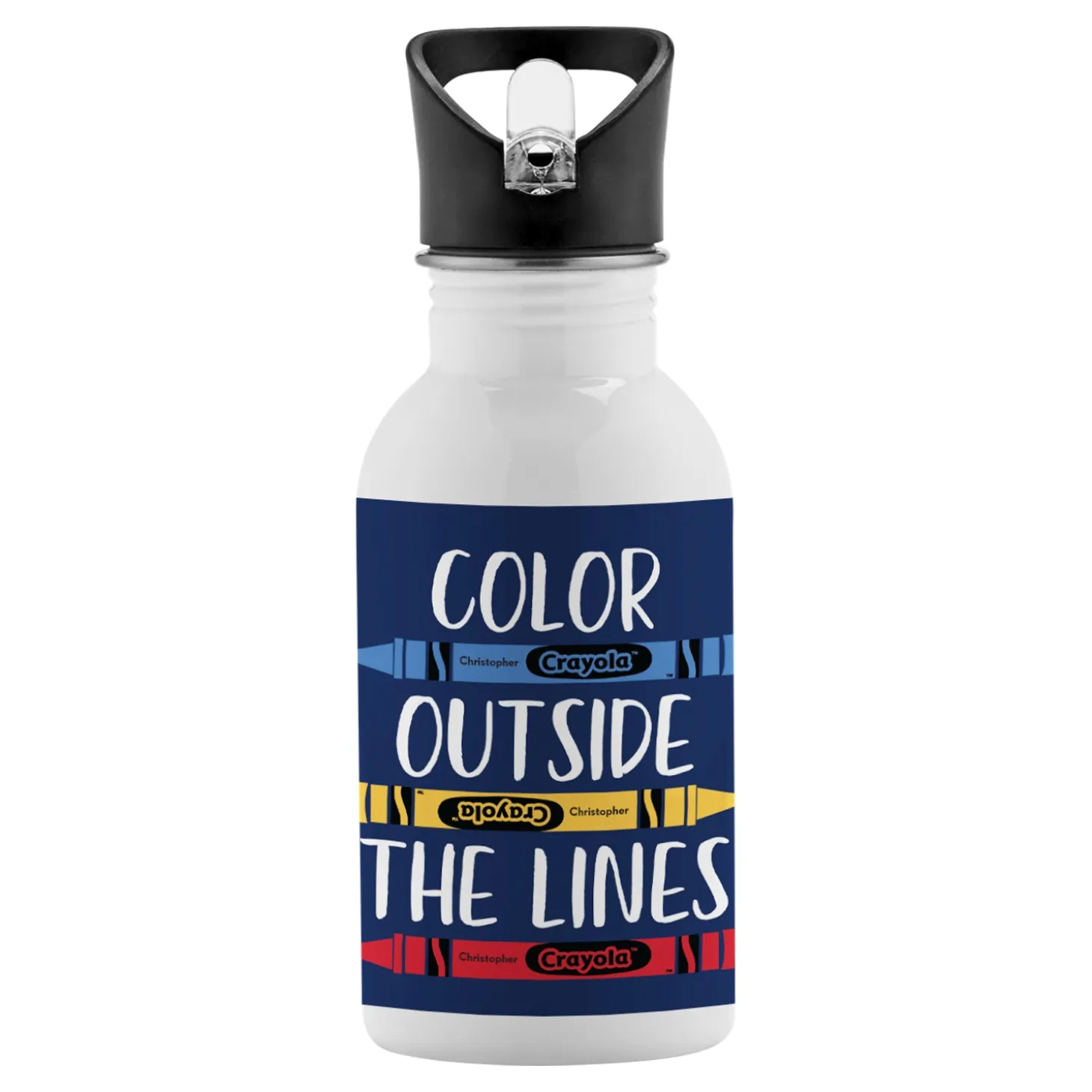 Crayola™ Color Outside the Lines Water Bottle