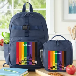 Crayola™ Crayon Pack Rainbow Decal Backpack & Lunch Box