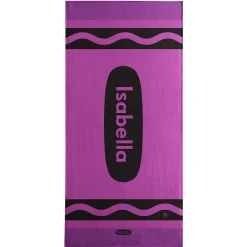 Crayola™ Crayon Personalized Beach Towels