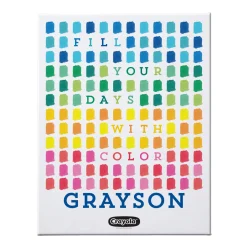 Crayola™ Fill Your Days With Color Wall Art