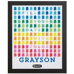 Crayola™ Fill Your Days With Color Wall Art