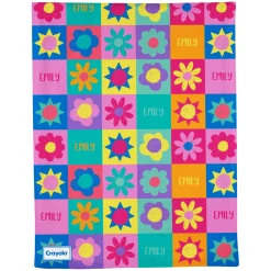 Crayola™ Floral Quilt Duvet Cover