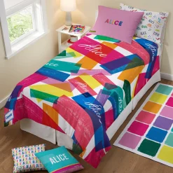 Crayola™ Overlap Shapes Duvet Cover