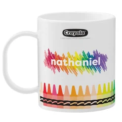 Crayola™ Rainbow Crayons Personalized Tableware