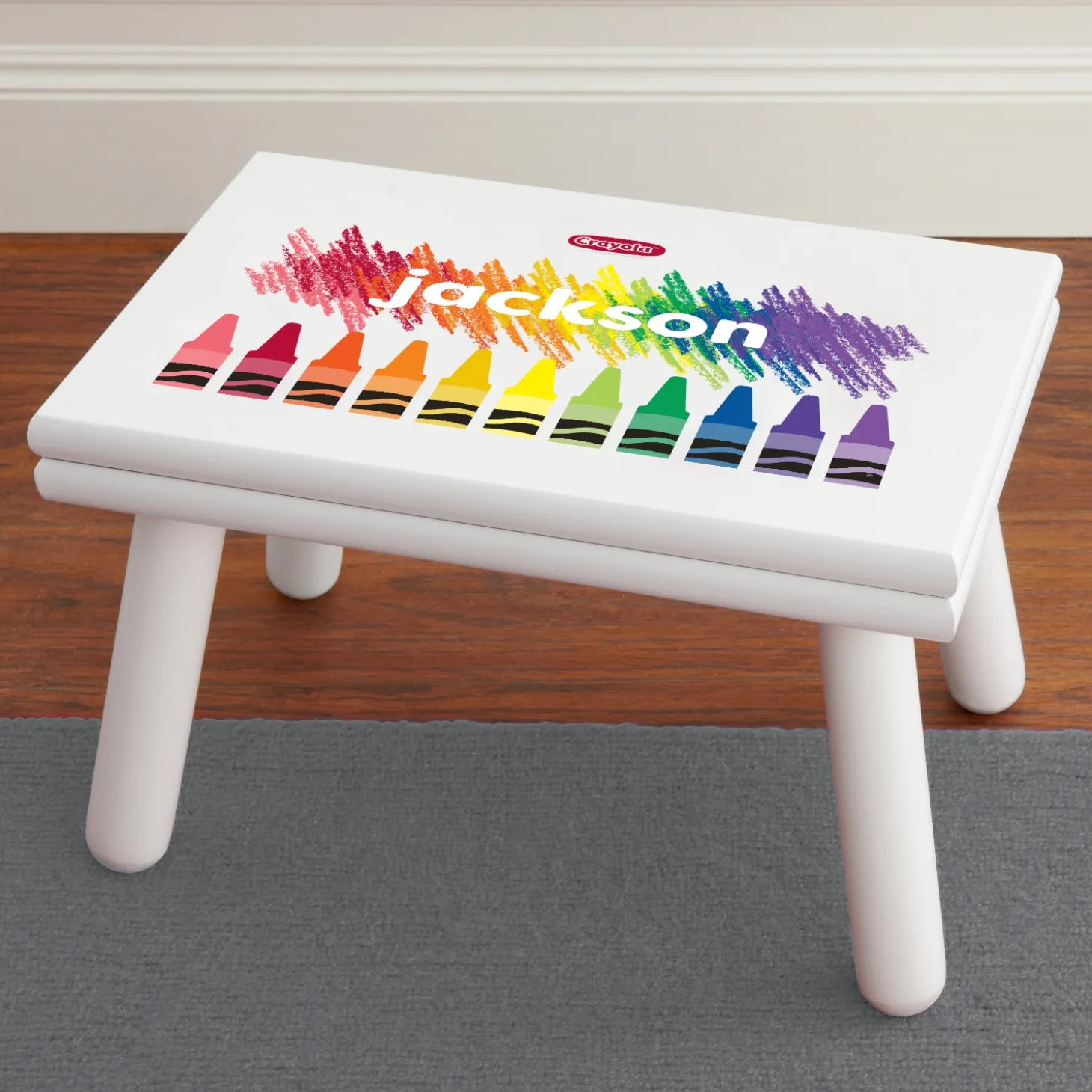 Crayola™ Rainbow Crayons Step Stools