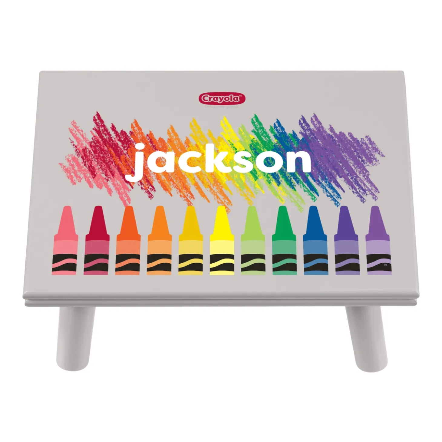 Crayola™ Rainbow Crayons Step Stools