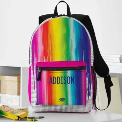 Crayola™ Rainbow Paint Drip Backpack