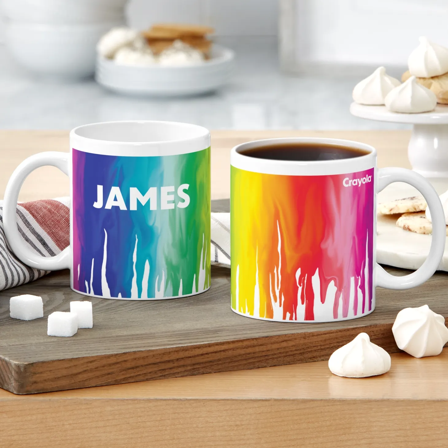 Crayola™ Rainbow Paint Drip Mug