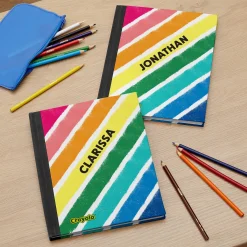 Crayola™ Rainbow Stripes Notebook