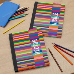 Crayola™ Stripes Notebook