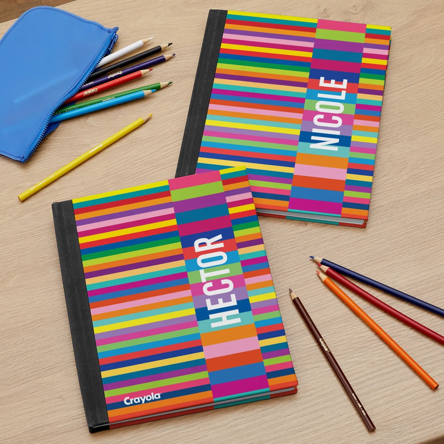 Crayola™ Stripes Notebook